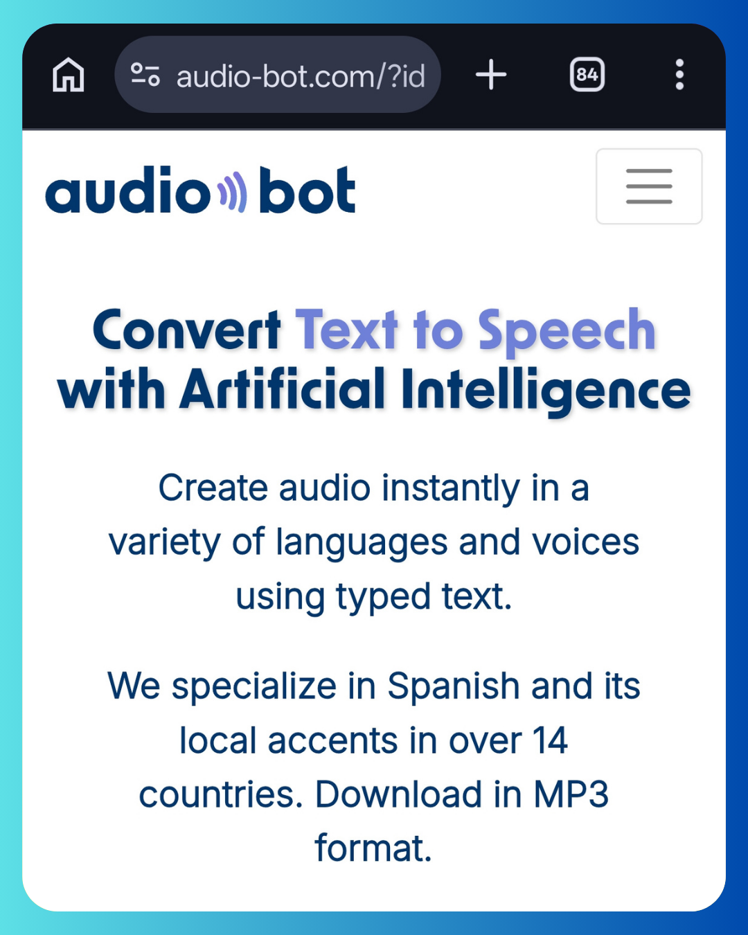 AudioBot